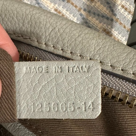 Chloe Marcie Medium Leather Handbag - Blue - Picture 8 of 9